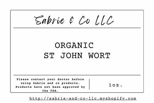Organic St Johns Wort