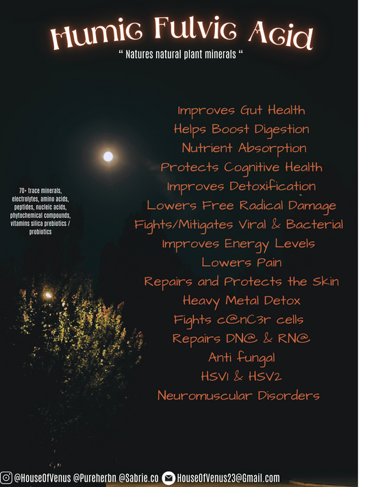 Humic fulvic acid
