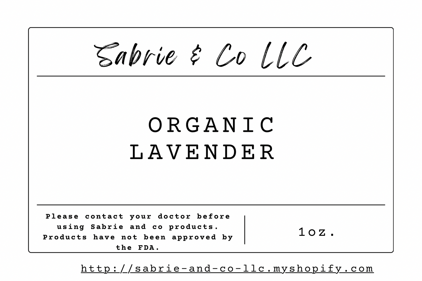 Organic Lavender