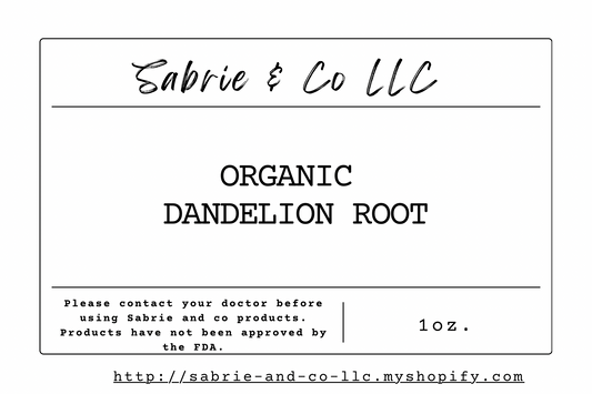 Organic Dandelion Root