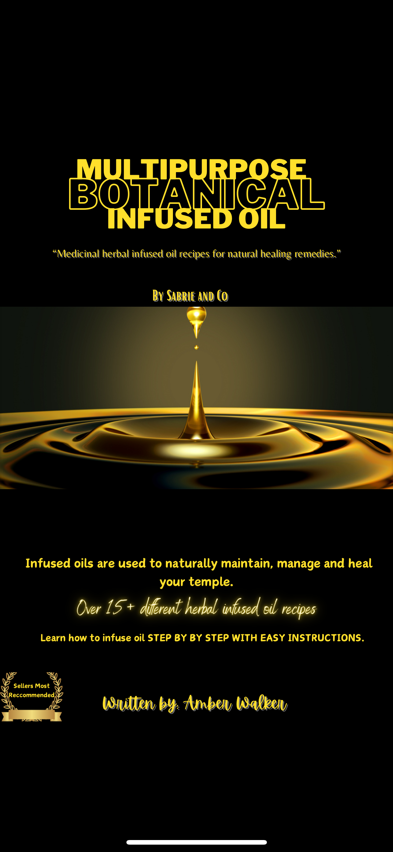 Multipurpose Infused Oil eBook