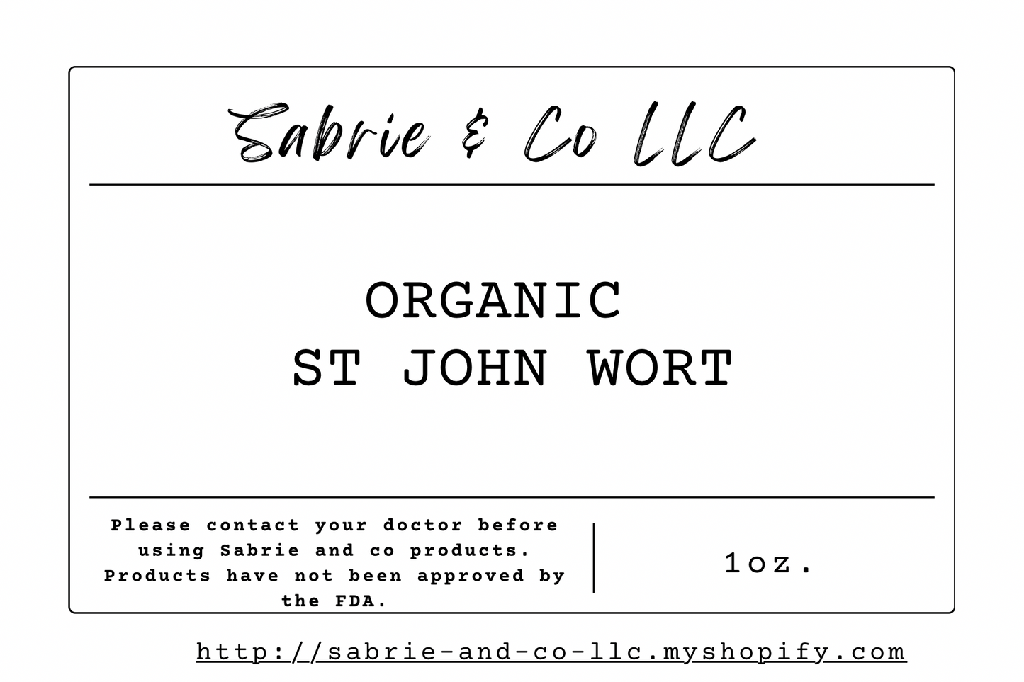 Organic St Johns Wort