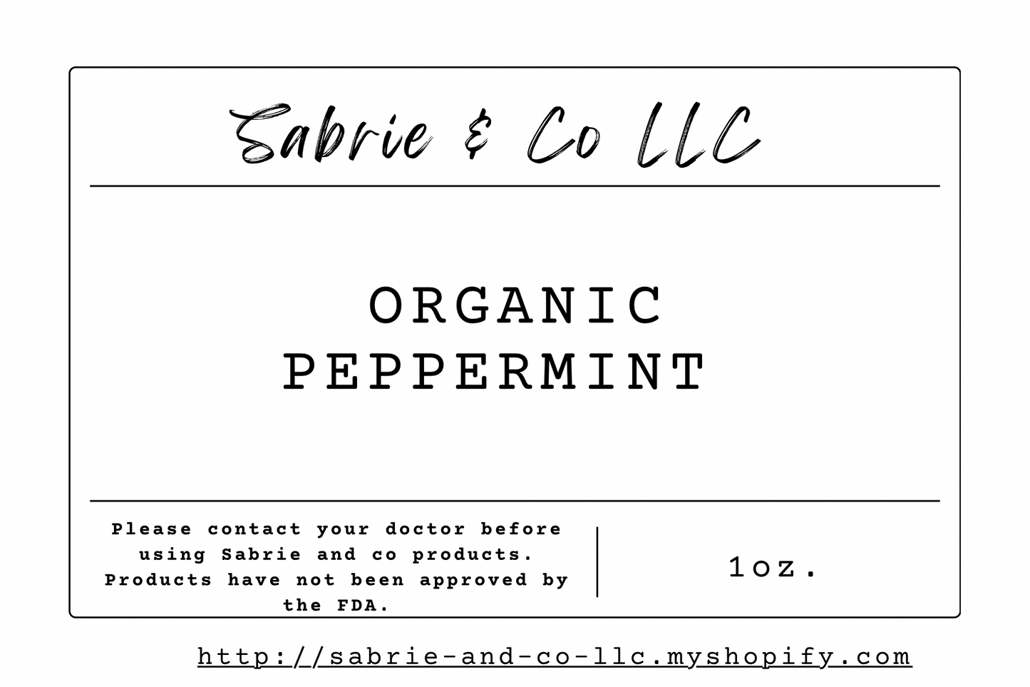 Organic Peppermint