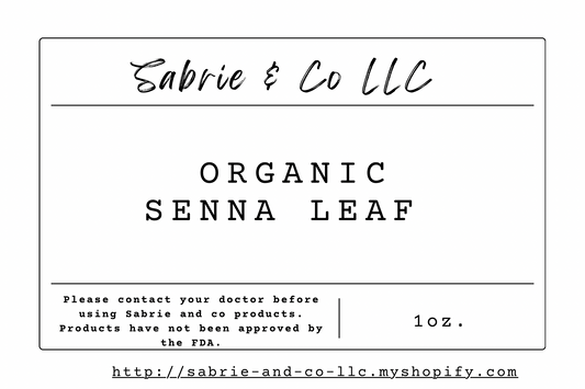 Organic Senna Leaf