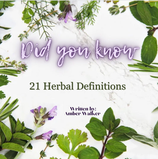 Quick herbal use guide